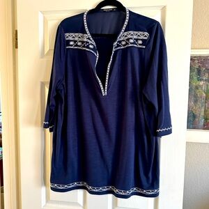 Women’s dark blue tunic XL
